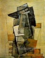 Hombre sentado 3 1915 cubismo Pablo Picasso